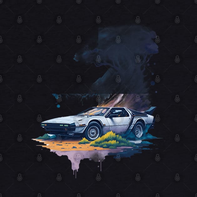 Summer Art DMC DeLorean by Shop Goods